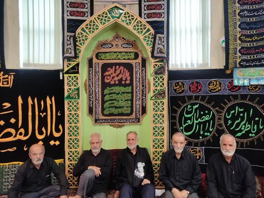 برپایی عزاداری پیرغلامان حسینی در روستای امیرحاجیلو فسا