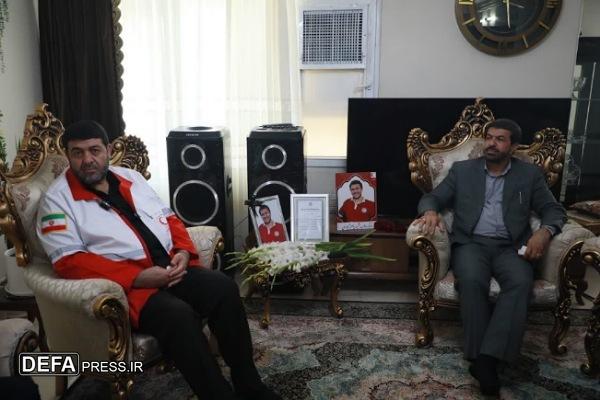 کولیوند: امدادگران هلال احمر مردانگی را در جنگ ۱۲ روزه معنا کردند»