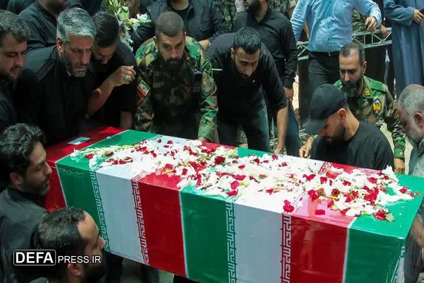 تشییع باشکوه شهدای مدافع وطن در حصارک کرج