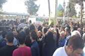 تصاویر/ مراسم تشییع شهید حمیدرضا ادیبی