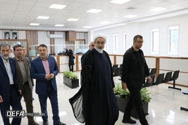 بازدید رئیس سازمان قضایی نیرو‌های مسلح از سازمان قضایی تهران