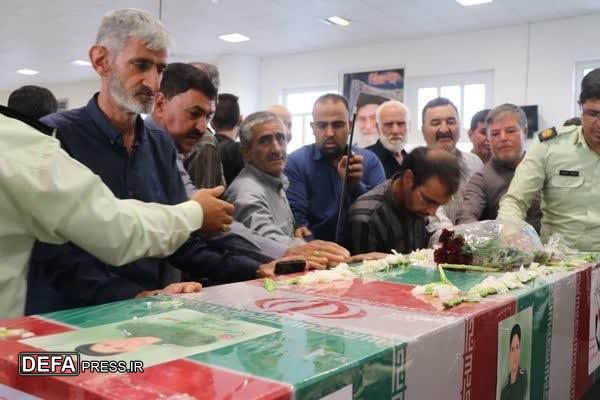 تشییع پیکرشهیدحمله رژیم صهیونی در رفسنجان+تصاویر