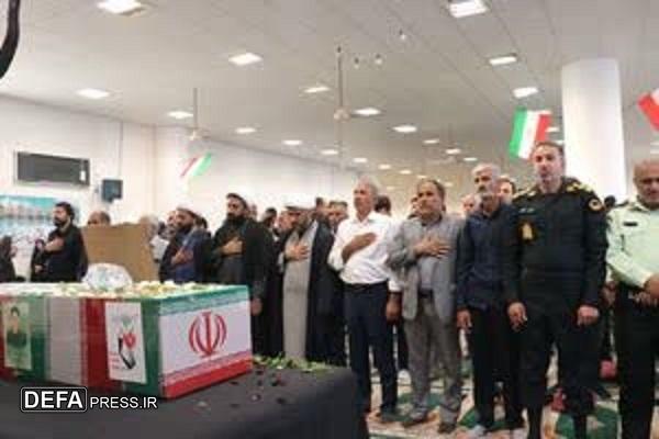 تشییع پیکرشهیدحمله رژیم صهیونی در رفسنجان+تصاویر