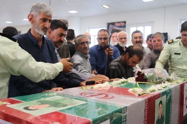 تشییع پیکرشهیدحمله رژیم صهیونی در رفسنجان+تصاویر