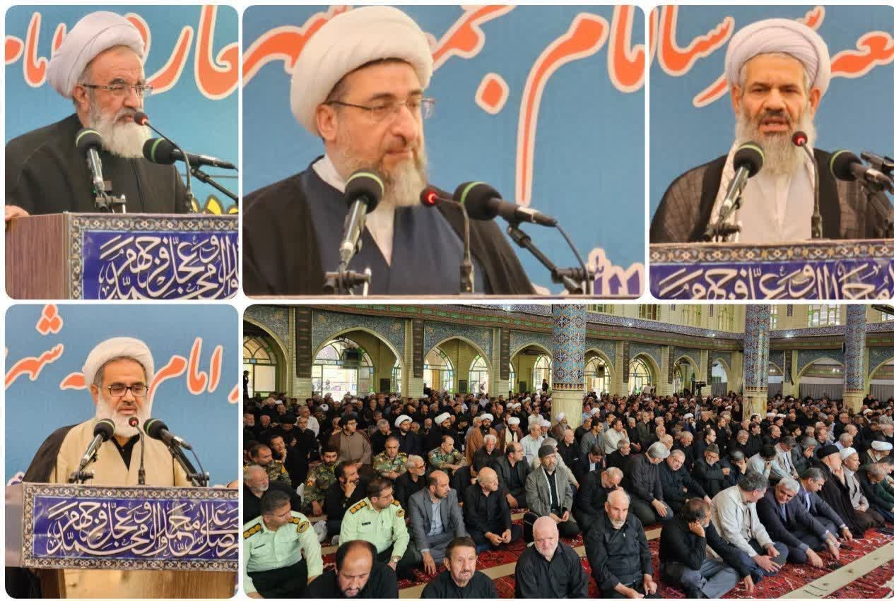 آئین تکریم و معارفه امام جمعه مراغه
