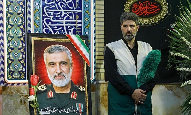 فیلم/ مراسم گرامیداشت شهادت سرلشکر امیرعلی حاجی زاده