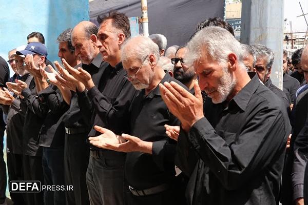 تشییع باشکوه پیکر شهید «امیرحسین خادمی» در نظرآباد؛ فریاد «مرگ بر اسرائیل» در بدرقه مدافع وطن