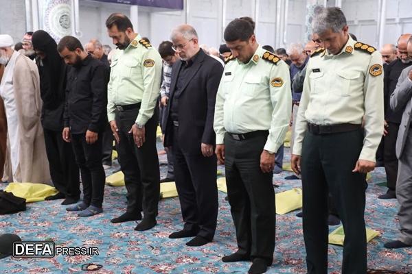 نماز جمعه کرج به امامت آیت‌الله« حسینی‌همدانی»، روز جمعه ۲۰ تیر ۱۴۰۴ برگزار شد؛ تأکید خطیب جمعه بر هوشیاری در برابر جنگ شناختی دشمن