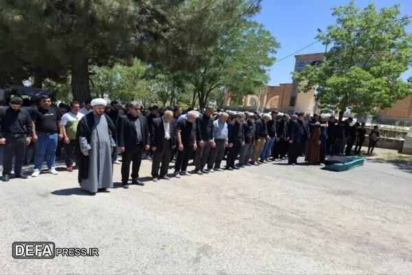 مادر شهید والامقام «غلامرضا مسعودی» آسمانی شد
