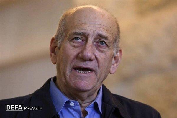 اعتراف «ایهود اولمرت» به کشتار مردم فلسطین توسط شهرک‌نشینان