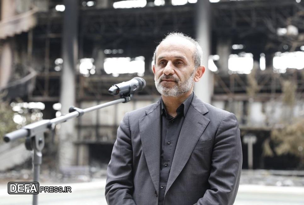 جبلی: ساختمان شیشه‌ای صداوسیما نماد ایستادگی ایران است