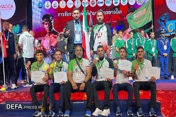 موی‌تای کار کردستانی مدال برنز ارتش‌های جهان را از آن خود کرد