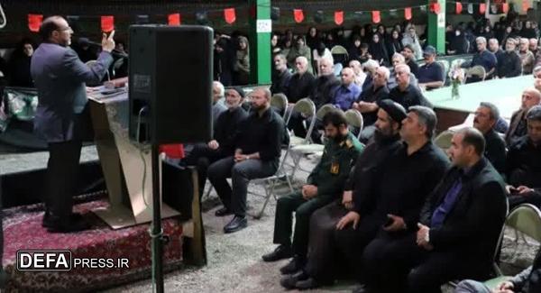 مراسم یادبود سردار شهید سرلشکر پاسدار «محمود باقری» با حضور فرماندار ساوجبلاغ برگزار شد