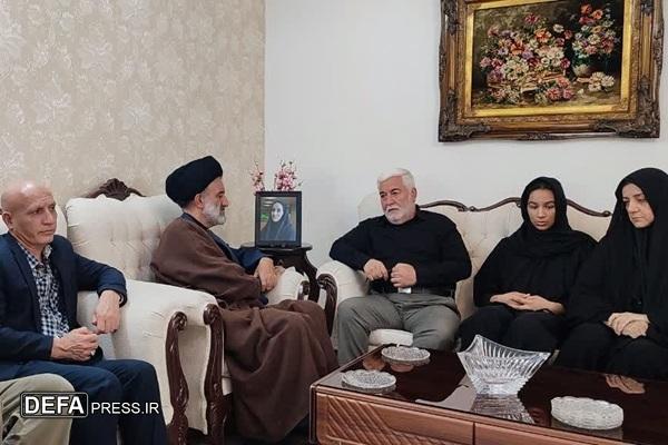 ابلاغ سلام و تسلیت مقام معظم رهبری به خانواده معظم «شهیده زهره سادات حسینی»