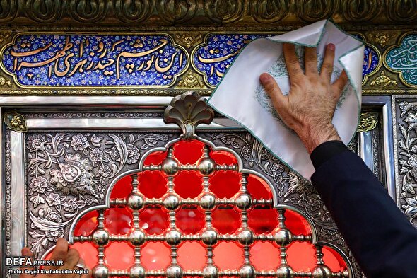آئین غبارروبی آستان امامزاده صالح (ع)