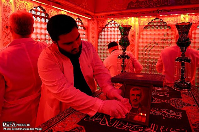 آئین غبارروبی آستان امامزاده صالح (ع)