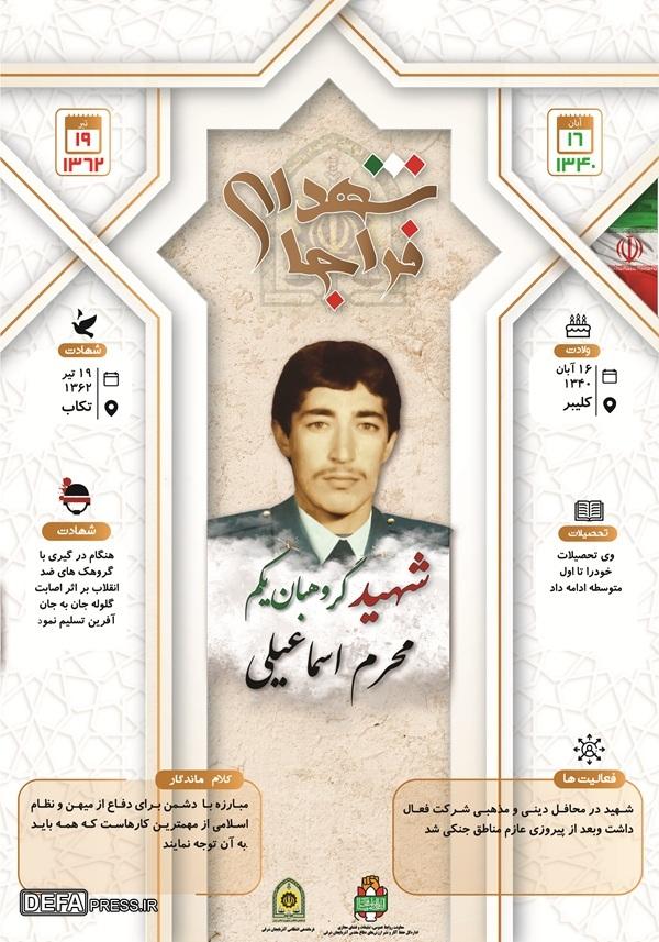 اینفوگرافی/شهید گروهبان یکم «محرم اسماعیلی»