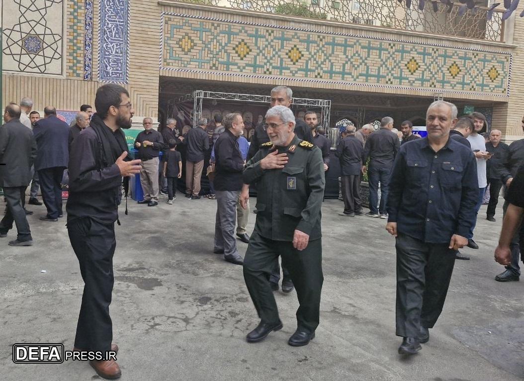برگزاری مراسم بزرگداشت شهدای نیروی قدس و محور مقاومت در دفاع مقدس ۱۲ روزه