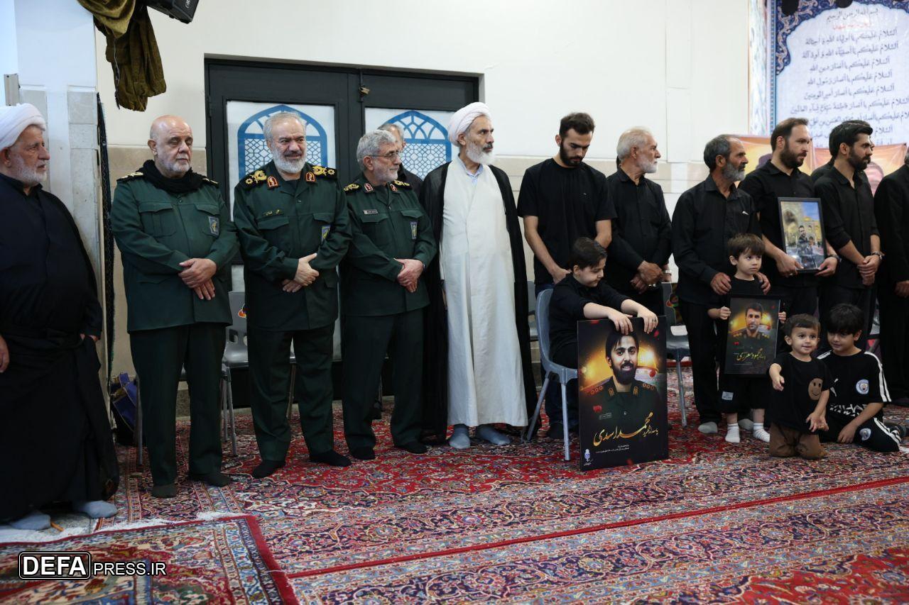 مراسم گرامی‌داشت شهدای اقتدار نیروی قدس و محور مقاومت برگزار شد