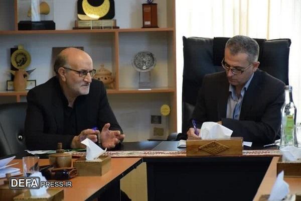 جلسه کمیته نظارت بر نمازخانه‌ها و سرویس‌های بهداشتی ستاد اربعین کردستان برگزار شد