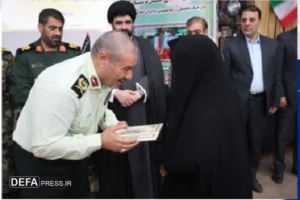 آیین گرامیداشت شهدای اقتدار فراجا در لرستان+ تصاویر