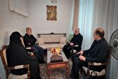 حضور رئیس سازمان زندان‌ها در منزل خانواده شهدای بازداشتگاه اوین