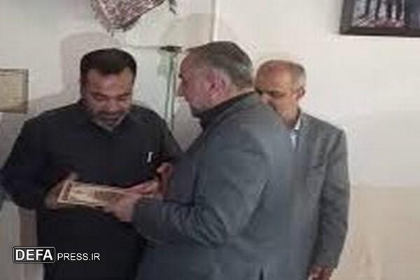 دیدار رئیس‌کل دادگستری گلستان با خانواده شهید عباس کردکتولی