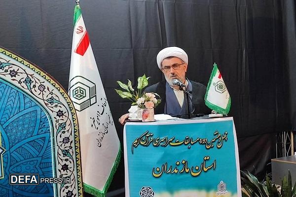 افتتاحیه چهل و هشتمین دوره مسابقات استانی قرآن کریم اوقاف مازندران+ تصاویر