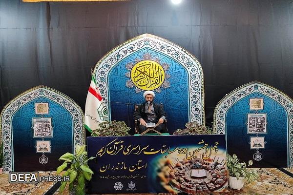 افتتاحیه چهل و هشتمین دوره مسابقات استانی قرآن کریم اوقاف مازندران+ تصاویر