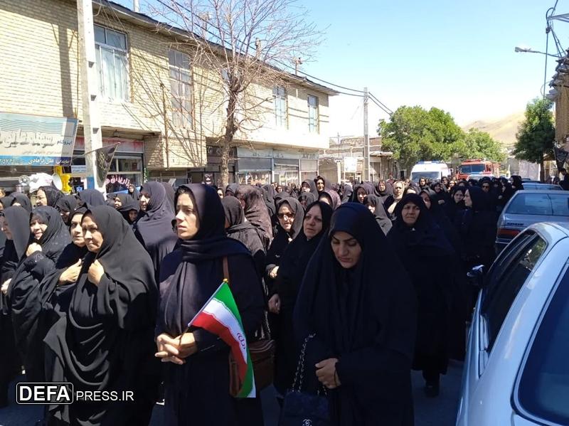 تشییع پیکر جانباز دوران دفاع‌مقدس، «جمشید صادقی» در خلخال