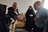 دیدار وزیر دفاع با خانواده سپهبد شهید باقری