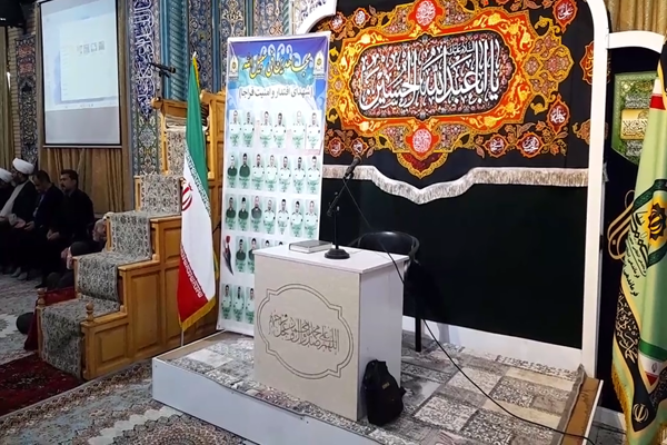 فیلم/برگزاری یادواره شهید وظیفه «عرشیا ذوالقدر» در ابهر