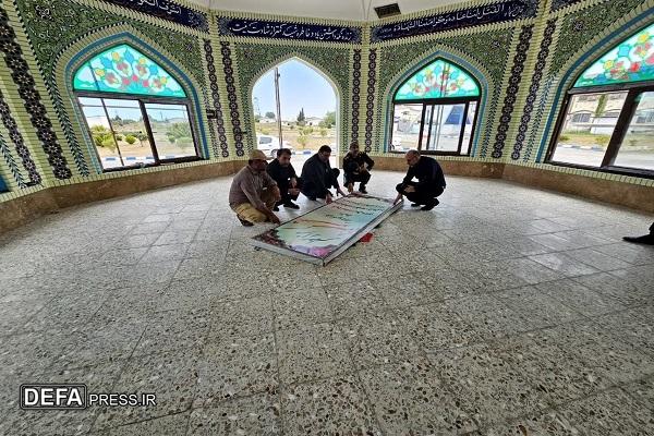 ادای احترام مدیر کل حفظ آثار دفاع مقدس و مقاومت مازندران به یادمان شهید گمنام بابلسر+ تصاویر