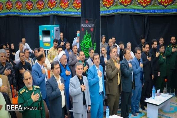 آئین گرامیداشت شهدای زندان اوین در خرم آباد+ عکس
