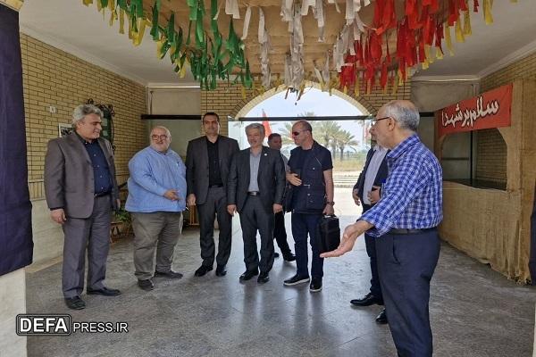 آئین عطرافشانی یادمان شهدای گمنام موزه دفاع مقدس و مقاومت مازندران+ تصاویر