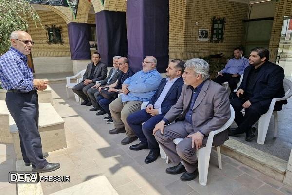 آئین عطرافشانی یادمان شهدای گمنام موزه دفاع مقدس و مقاومت مازندران+ تصاویر