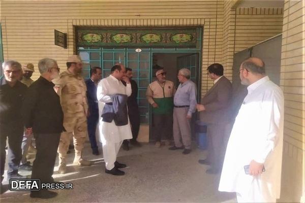 بازدید مسئولان ستاد اربعین کشور از مجتمع ميان راهی امام رضا (ع) در میرجاوه  