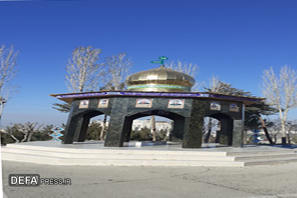 یادمان شهید گمنام ۱۷ ساله دفاع مقدس در پادگان شهید مدرس کرج