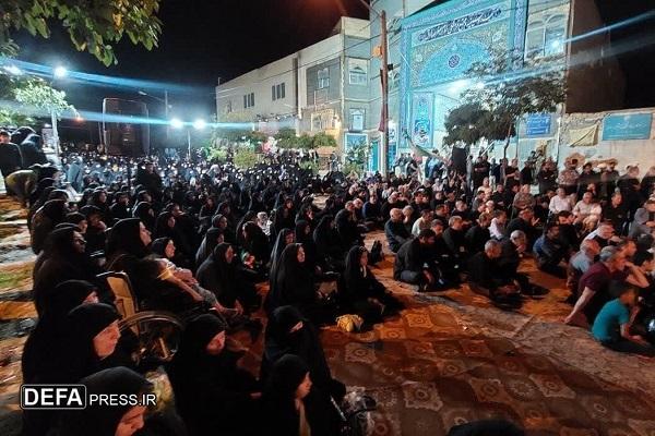 برگزاری آئین بدرقه پیکر پاسدار شهید «سید حسن حسینی‌نژاد» در مشهد 