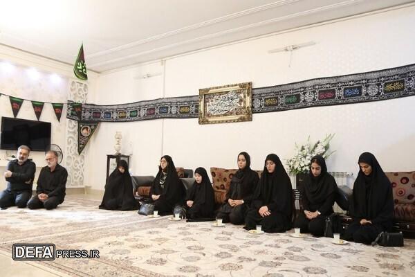 دیدار دانشگاهیان لرستان با خانواده شهید «امیرحسین طولابی»
