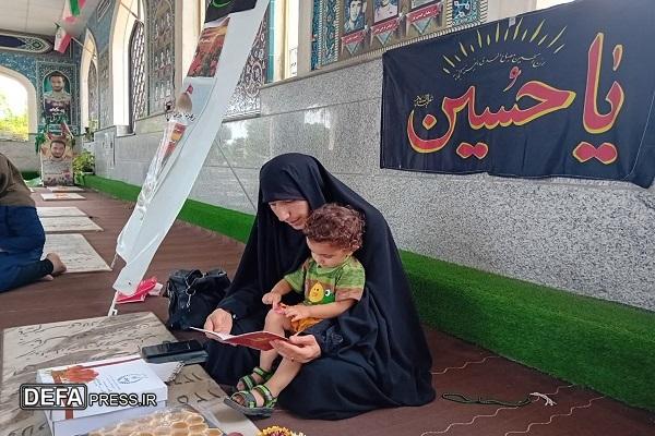 برگزاری مراسم هفتگی هیئت شهدای گمنام در چالوس+ تصاویر