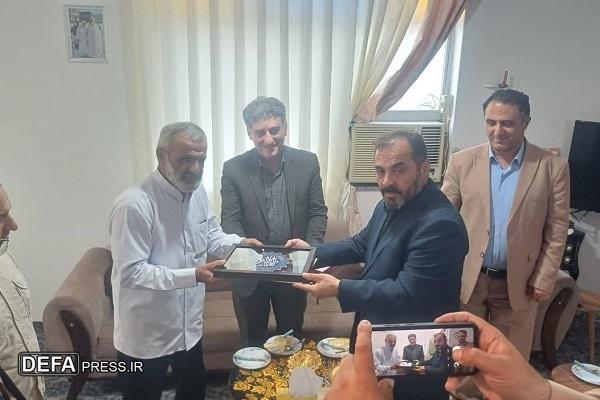 بازدید مدیرکل ورزشی بنیاد شهید از اردوگاه «صابرین»