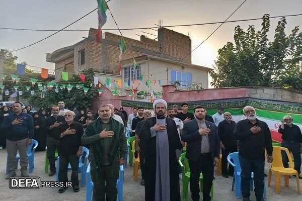 مراسم یادواره«شهید آبروی محله افتخار کوچه‌ها» در گلستان برگزار شد