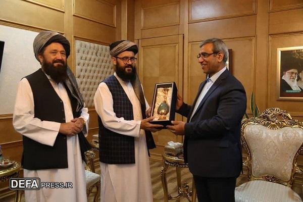 دیدار استاندار خراسان رضوی با سرپرست کنسولگری افغانستان در مشهد+ تصاویر