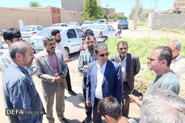 آغاز عملیات ساخت هفتمین مدرسه در روستای خیرآباد نصرآباد