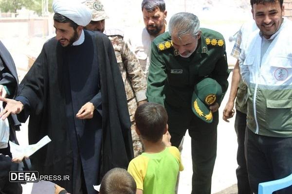 اقدام جهادی پزشکان و پرستاران در بلوک تکاب با همکاری بسیج سازندگی خوشاب