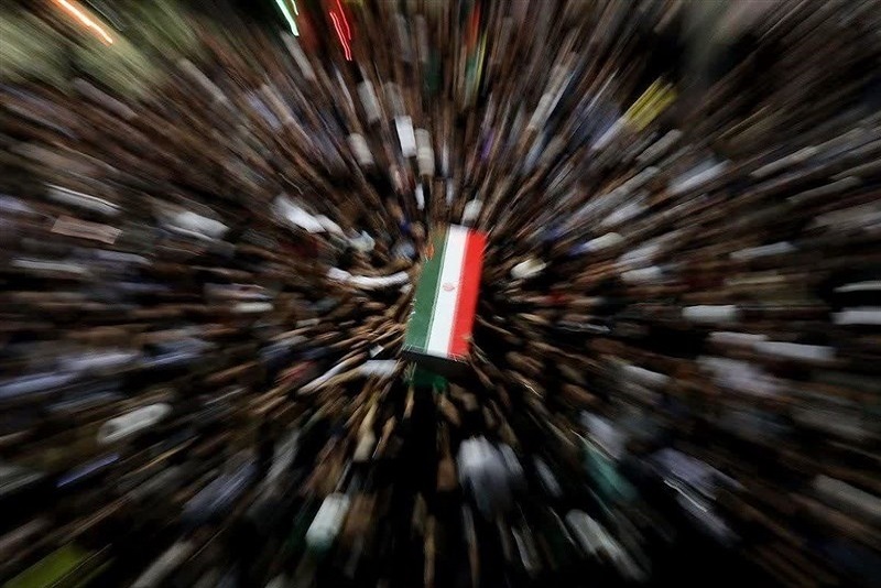 پیکر پدر شهید «خادمی» تشییع شد