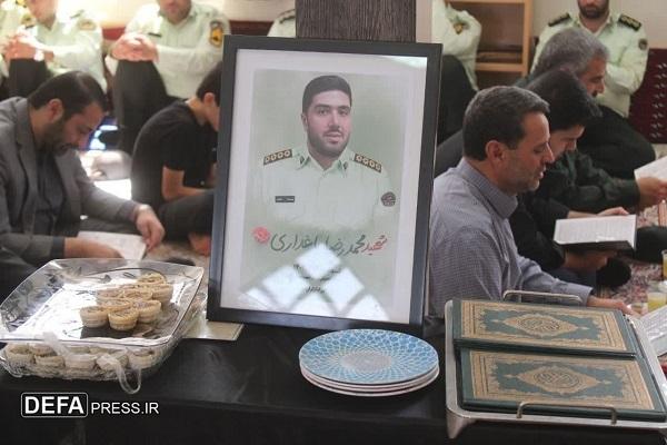 برگزاری مراسم بزرگداشت سروان شهید «محمدرضا باغداری» در درگز+ تصاویر