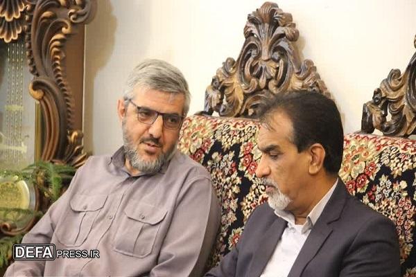 دیدار مدیران کل بنیاد شهید و بهزیستی کرمان با خانواده شهید محمد حبیب‌زاده+تصاویر