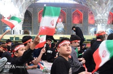همایش ۶۰۰ نوجوان انقلابی در قالب طرح نشاط معنوی در قم